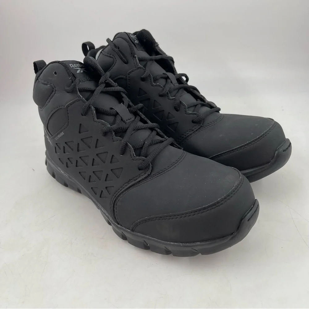 New Reebok Black Men's Work Shoes 9